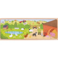 Bigjigs Toys On The Farm Puzzle