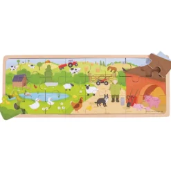 Bigjigs Toys On The Farm Puzzle