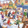 House of Puzzles Out In The Snow - BIG 250 Piece Jigsaw Puzzle