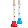 Bigjigs Toys Pack of Two Trumpet (Red/Blue)