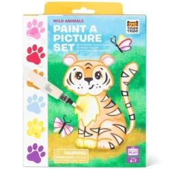 Tiger Tribe Paint A Picture Set - Wild Animals