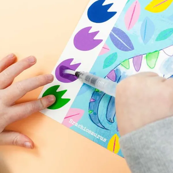 Tiger Tribe Paint-a-Picture Set - Dinosaurs