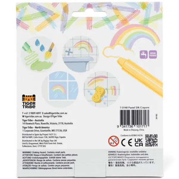 Tiger Tribe Pastel Silk Crayons