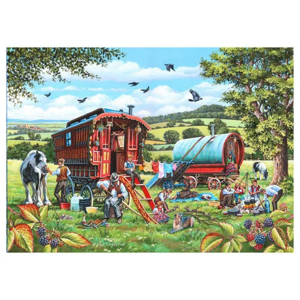 House of Puzzles Pedlar Man - 1000 Piece Jigsaw Puzzle