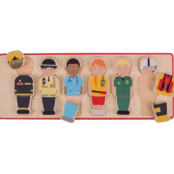 Bigjigs Toys People Who Help Us Puzzle