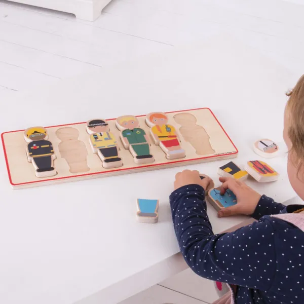 Bigjigs Toys People Who Help Us Puzzle