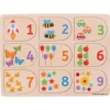 Bigjigs Toys Picture and Number Matching Puzzle