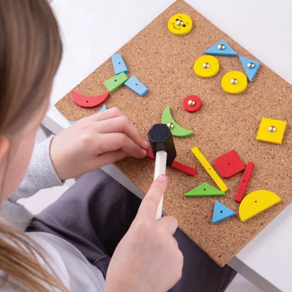 Bigjigs Toys Pin-a-Shape
