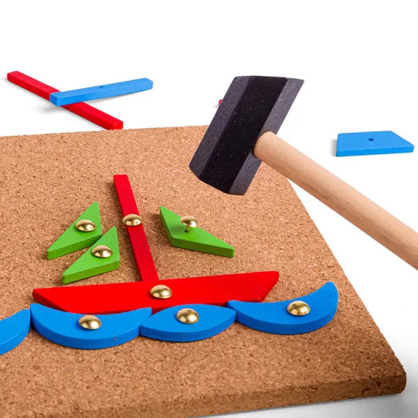Bigjigs Toys Pin-a-Shape