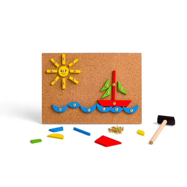 Bigjigs Toys Pin-a-Shape