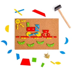 Bigjigs Toys Pin-a-Shape