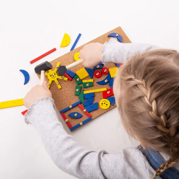 Bigjigs Toys Pin-a-Shape