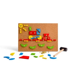 Bigjigs Toys Pin-a-Shape PINS ONLY (100)