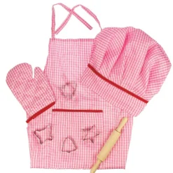 Bigjigs Toys Pink Chef's Set