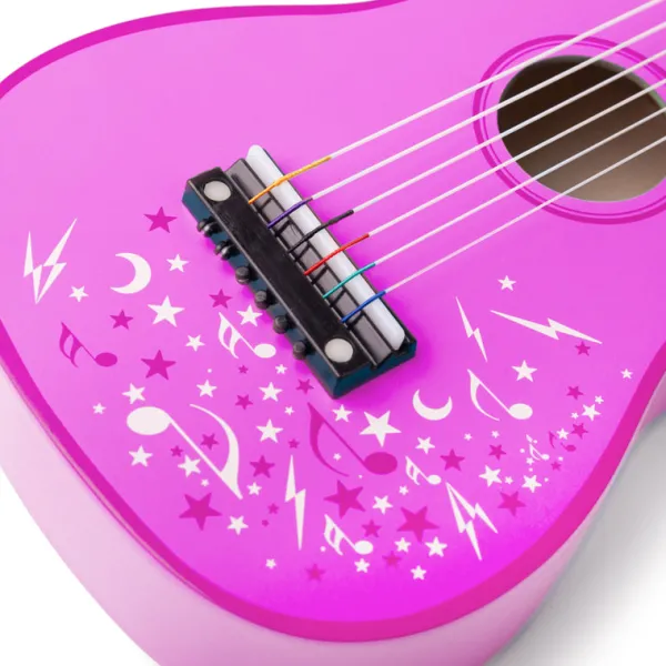 Tidlo Pink Guitar (Flowers)