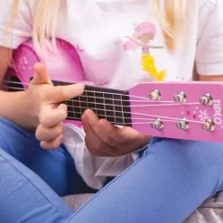 Tidlo Pink Guitar (Flowers)