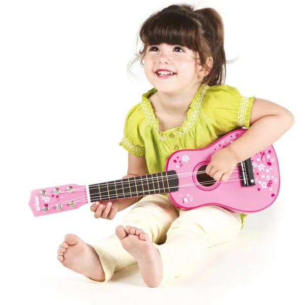Tidlo Pink Guitar (Flowers)