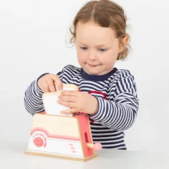 Bigjigs Toys Pink Toaster