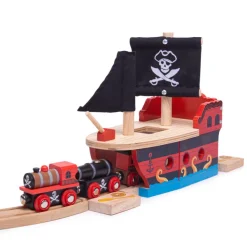 Bigjigs Rail Pirate Galleon
