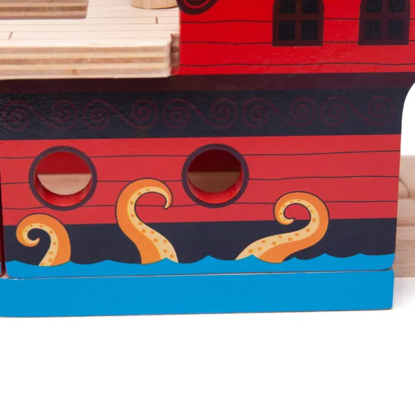 Bigjigs Rail Pirate Galleon