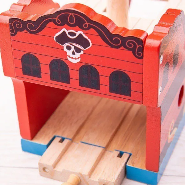Bigjigs Rail Pirate Galleon