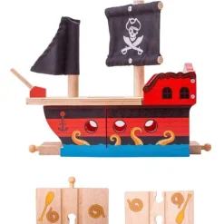 Bigjigs Rail Pirate Galleon