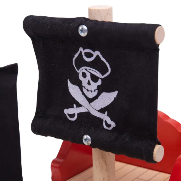Bigjigs Rail Pirate Galleon