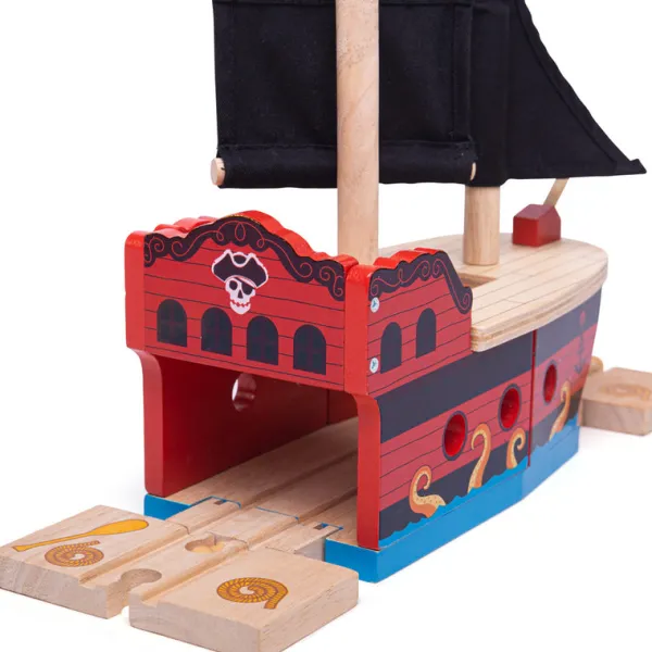 Bigjigs Rail Pirate Galleon