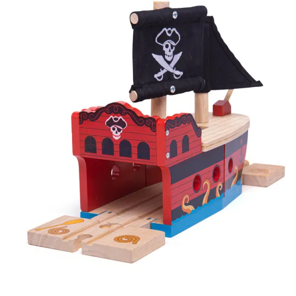 Bigjigs Rail Pirate Galleon