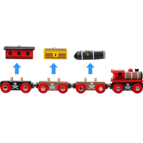 Bigjigs Rail Pirate Train