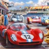 House of Puzzles Pit Stop - BIG 500 Piece Jigsaw Puzzle