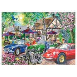 House of Puzzles Plough Inn - BIG 500 Piece Jigsaw Puzzle