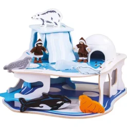 Bigjigs Heritage Playsets Polar Glacier