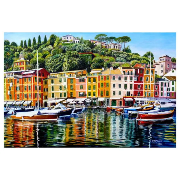House of Puzzles Portofino on Reflection 1000 Piece Puzzle