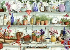House of Puzzles Posies & Produce - BIG 500 Piece Jigsaw Puzzle