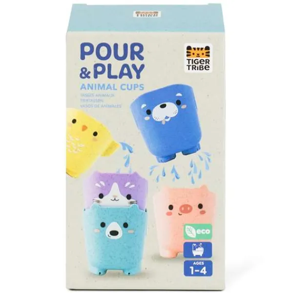 Tiger Tribe Pour & Play - Animal Cups