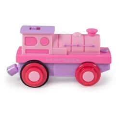 Bigjigs Rail Powerful Pink Loco (Battery Operated)