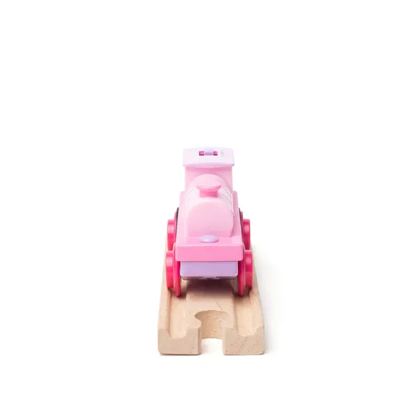 Bigjigs Rail Powerful Pink Loco (Battery Operated)
