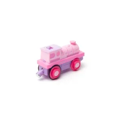 Bigjigs Rail Powerful Pink Loco (Battery Operated)