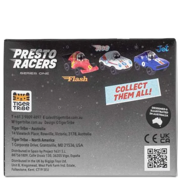 Tiger Tribe Presto Racers - Ace (White)