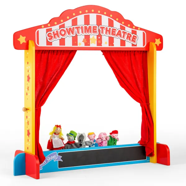 Bigjigs Toys Puppet Theatre Bundle