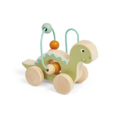 Bigjigs Toys Push Along Diplodocus Bead Frame