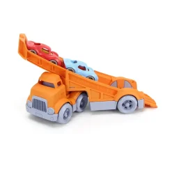 NONE Racing Truck with 2 Race Cars - DAMAGED BOX