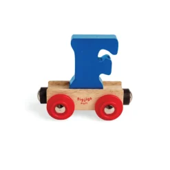 Bigjigs Rail Rail Name Letters and Numbers - F