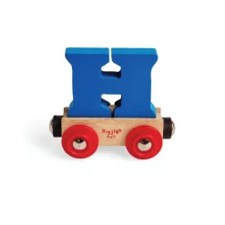 Bigjigs Rail Rail Name Letters and Numbers - H