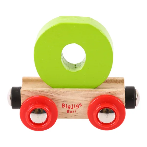 Bigjigs Rail Rail Name Letters and Numbers - O