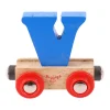 Bigjigs Rail Rail Name Letters and Numbers - V