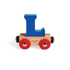 Bigjigs Rail Rail Name Letters and Numbers - L