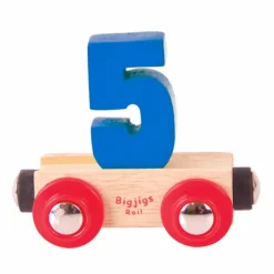 Bigjigs Rail Rail Name Letters and Numbers - 5