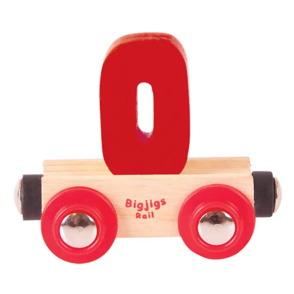 Bigjigs Rail Rail Name Letters and Numbers - 0